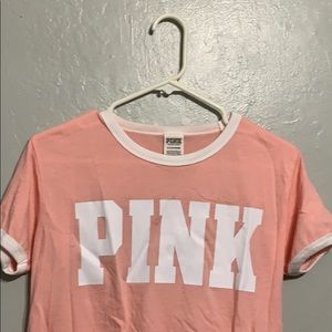 Pink crop top